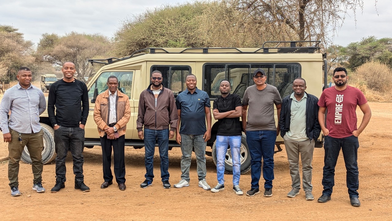 Some Members of the MSD Workers' Council, With Happy Faces Immediately After Visiting Tarangire National Park